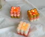 Fall Season Layered Bubble Candles