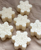 Snowflake Christmas Candle