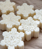 Snowflake Christmas Candle