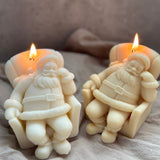 Santa Claus Christmas Candle