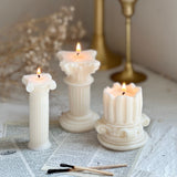 Classic Roman Column Pillar candle