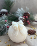 Undyed Christmas Gift Ball Candle