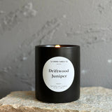 Black Modern Ceramic Candle 12oz