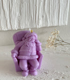 Santa Claus Christmas Candle