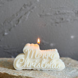 "Merry Christmas" Candle