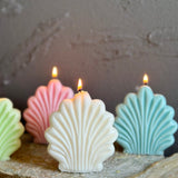 Beach Seashell Candle