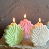 Beach Seashell Candle