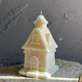 Christmas Victorian House Candle