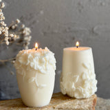 Vase Floral Candle