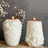 Vase Floral Candle