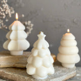 Shaped Christmas Tree Candle