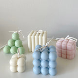 Decorative Bubble Cube Candles