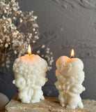 Bears and Bouquet Candle