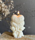 Bears and Bouquet Candle