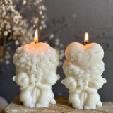 Bears and Bouquet Candle