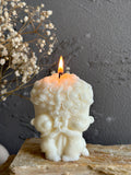 Bears and Bouquet Candle