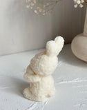 Rose Bunny Candle