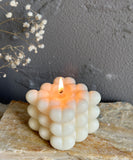 Heart Bubble Candle