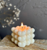 Heart Bubble Candle