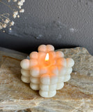 Heart Bubble Candle