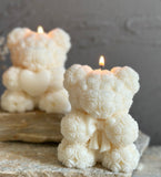 Rose Bear Candle