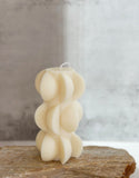 Undyed Unique Sculptural Candle