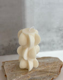 Undyed Unique Sculptural Candle