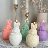 "Happy Easter" Candle