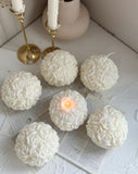 Big Rose Ball Candle(1pc)