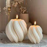 Twisted Ribbed Candle