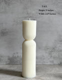 Large Hourglass Candle