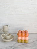 Fall Season Layered Bubble Candles